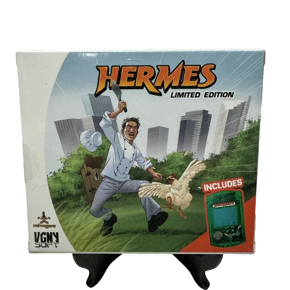 Hermes Limited Edition Sega Dreamcast VGNY Soft Physical Game New Sealed VMU